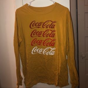 Size large Coca Cola shirt